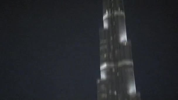 Dubai Szökőkút Burj Khalifa Dubai — Stock videók