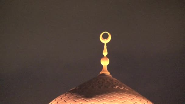 Mosque Dubai Egyesült Arab Emírségek — Stock videók