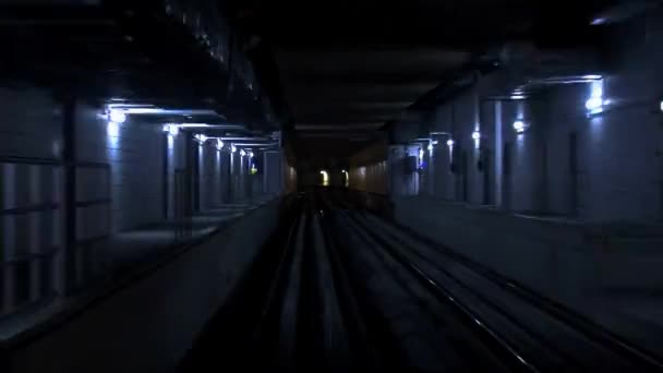 Train Sky Dubaï Émirats Arabes Unis — Video