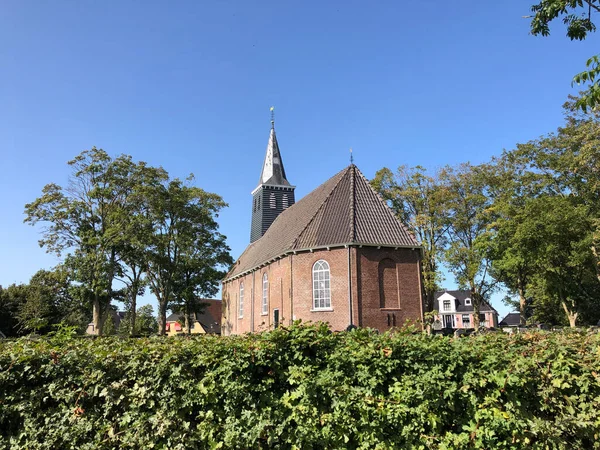 Kyrkan Tjerkgaast Friesland Nederländerna — Stockfoto