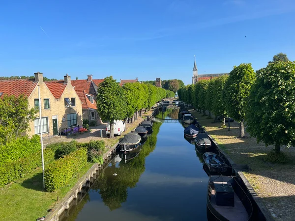 Sloten 'deki Kanal, Friesland Hollanda