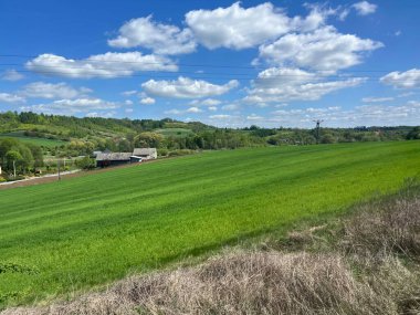 Güneşli bir günde Lublinler Krakw Kapısı 