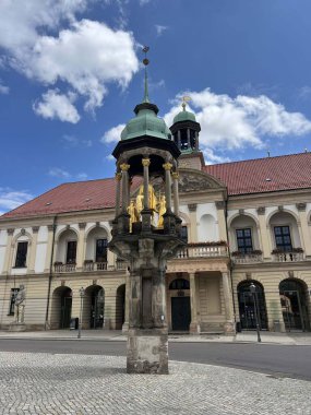 Eski pazar ve Rathaus der Landeshauptstadt Magdeburg, Almanya
