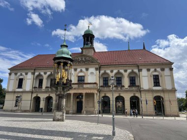 Eski pazar ve Rathaus der Landeshauptstadt Magdeburg, Almanya