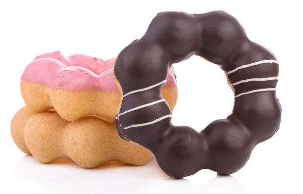 Donut Isoliert Auf Weißem Hintergrund — Stockfoto