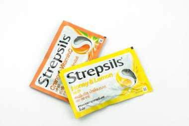 2018 Temmuz 08 strepsils chaing rai, Tayland yakın çekim