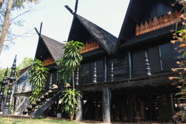Chiang Rai, Tayland - 29 Ocak 2012: Baan Barajı Müzesi Black H