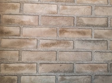 Duvar kağıdı kahverengi renkli tuğla arkaplan