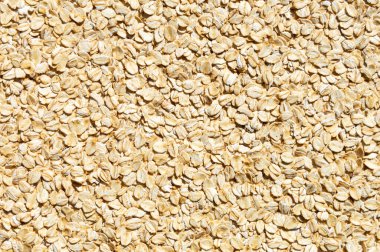 Yulaf ezmesinin dokusunu yakından çek.