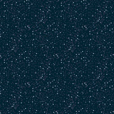 Uzay yıldızları kusursuz desen. Gece gökyüzü duvar kağıdında yıldızlar. Ambalaj kağıdı, tekstil baskısı, yüzey, kumaş için tasarım. Vektör illüstrasyonu