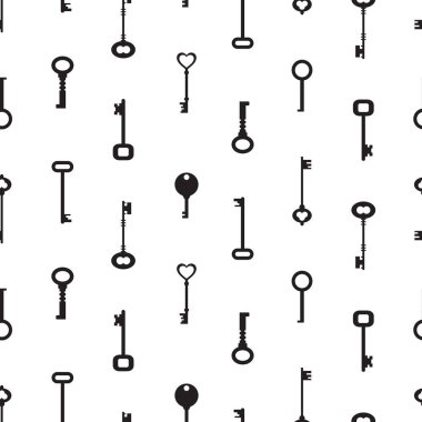 Sevimli bağbozumu tuşları kusursuz desen