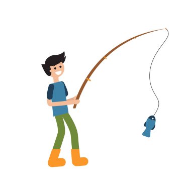 Mutlu balıkçı tarzı