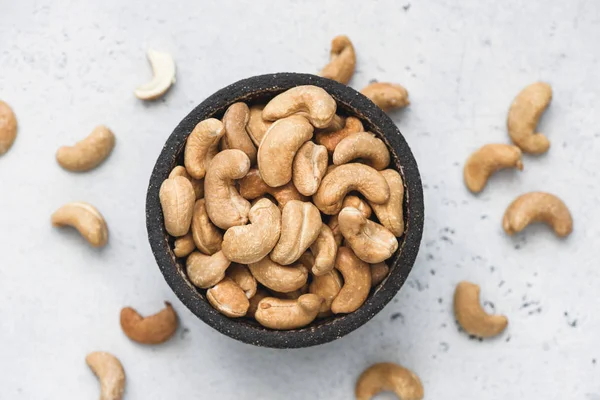 Cashewkerne in Schale — Stockfoto