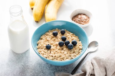 yaban mersini ile yulaf lapası