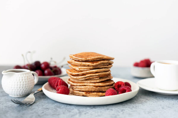 Healthy oat Pancakes