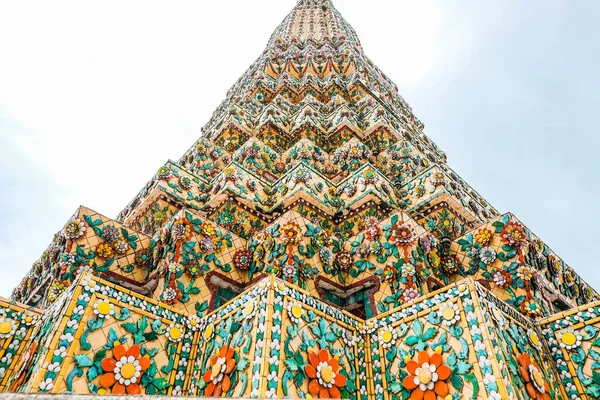 Chedi Wat Pho Pho Temple Recycing Buddha Bangkok Thailand — стоковое фото