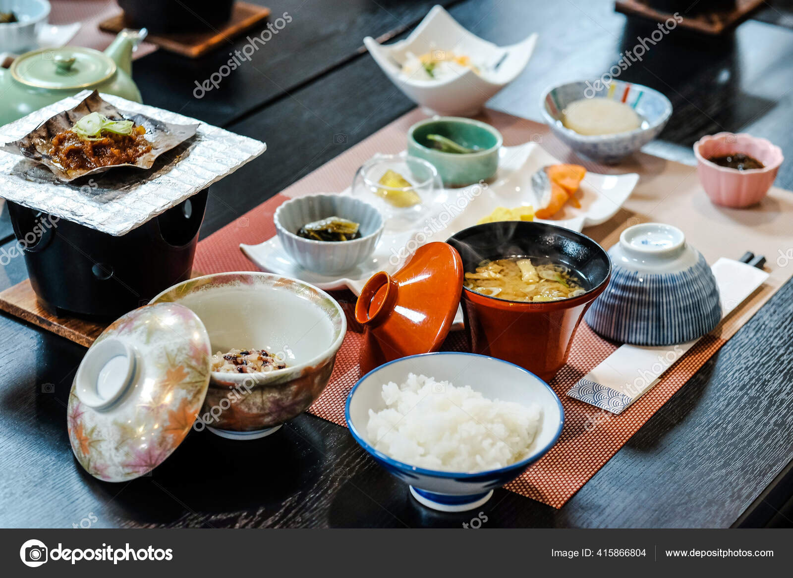 Typical Japanese Breakfast Set Stock Photo Etaearth 415866804 typical-japanese-breakfast-set-stock-photo-etaearth-415866804