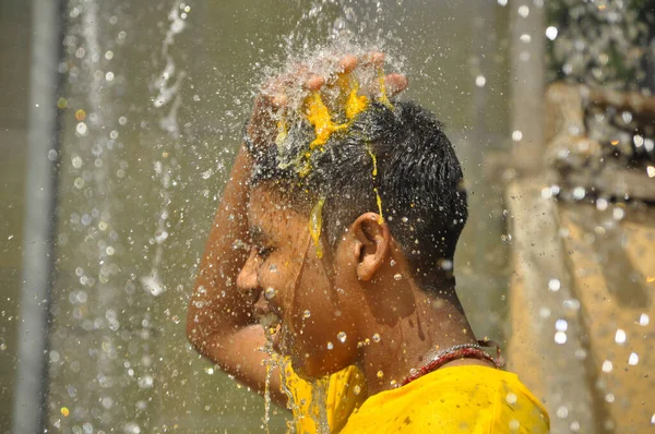 Kuala Lumpur Malaysia February 2015 Hindu Tamils Who Participate Thaipusam — Stock Photo, Image