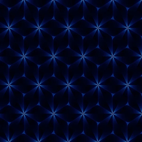 Dark blue starry night pattern — Stock Photo, Image