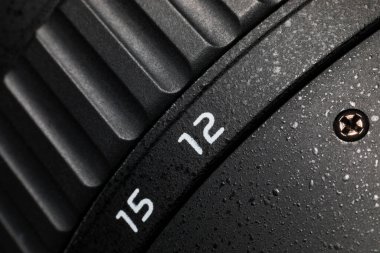  Ein Objektiv fr die Kamera, fotografit mit einem Makronesektiv.