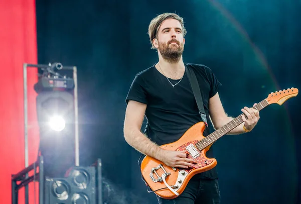 Kensington Actuando Escenario Durante Festival Música — Foto de Stock