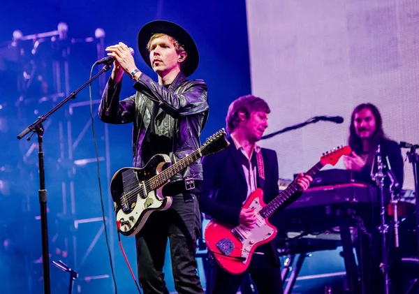 Beck Performing Stage Music Festival — Stock Photo, Image