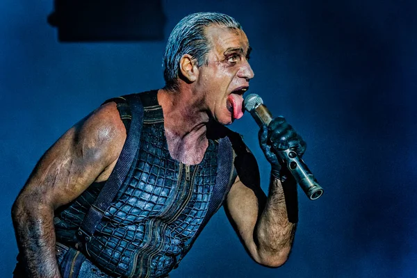 Rammstein Müzik Festivalinde Sahnede Sahne Alacak — Stok fotoğraf