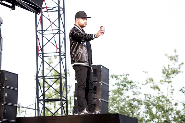 Royal Blood Apresentando Palco Durante Festival Música — Fotografia de Stock