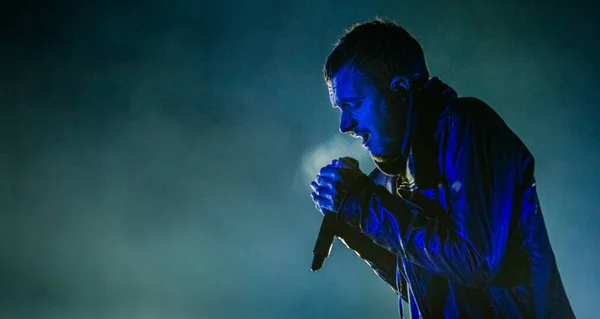 Editors Performing Stage Music Festival — Stock Photo, Image