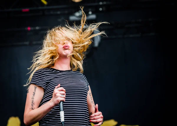 Marmozets Performing Stage Music Festival — Stock Photo, Image