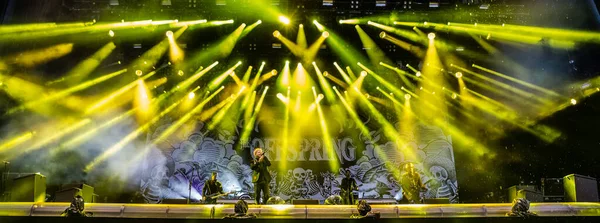 Offspring Выступают Сцене Время Музыкального Фестиваля — стоковое фото