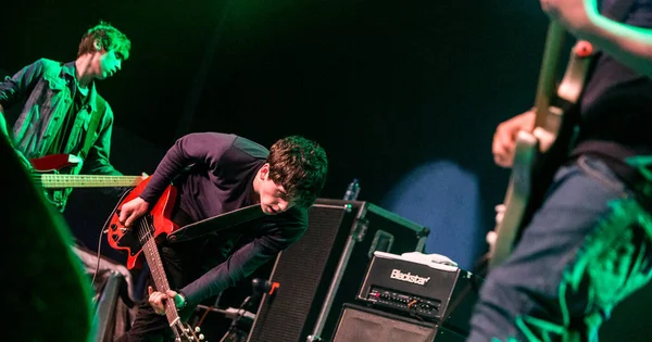 Müzik Festivalinde Sahnede Çok Hoş Bir Performans Sergiledin — Stok fotoğraf