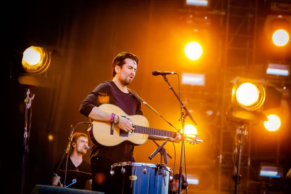 Dotan Actuando Escenario Durante Festival Música — Foto de Stock