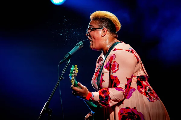 Alabama Shakes Actuando Escenario Durante Festival Música — Foto de Stock