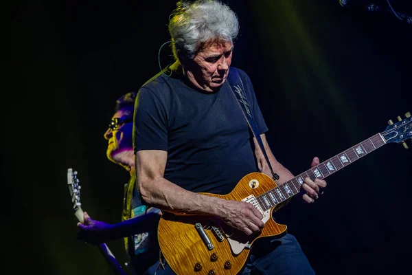 Orecchino Oro Esibendosi Sul Palco Durante Festival Musicale — Foto Stock