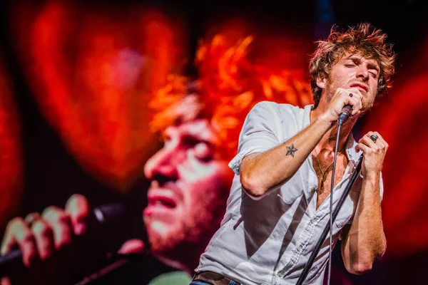 Paolo Nutini Actuando Escenario Durante Festival Música — Foto de Stock