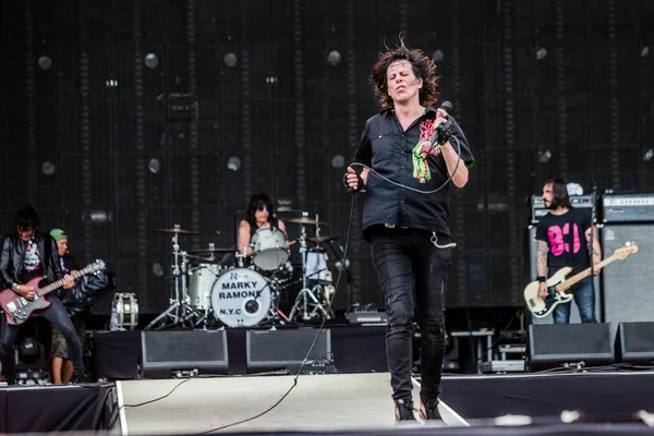 Marky Ramone Performing Stage Music Festival — Stock Photo, Image