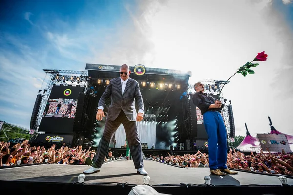 Triggerfinger Actuando Escenario Durante Festival Música — Foto de Stock