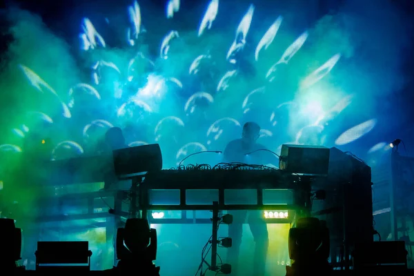 Chemical Brothers Müzik Festivalinde Sahnede Sahne Alacak — Stok fotoğraf