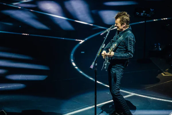 Musa Esibendosi Sul Palco Durante Festival Musicale — Foto Stock