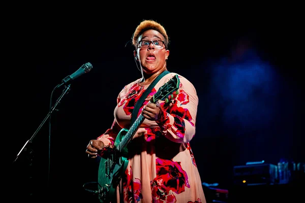 Alabama Shakes Actuando Escenario Durante Festival Música — Foto de Stock