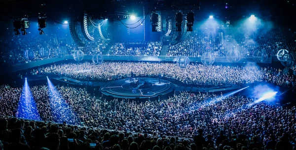 Muse Produisant Sur Scène Pendant Festival Musique — Photo