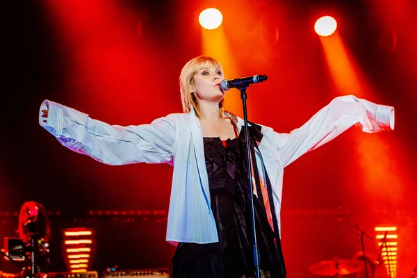 Roisin Murphy Performing Stage Music Festival — Stock Photo, Image