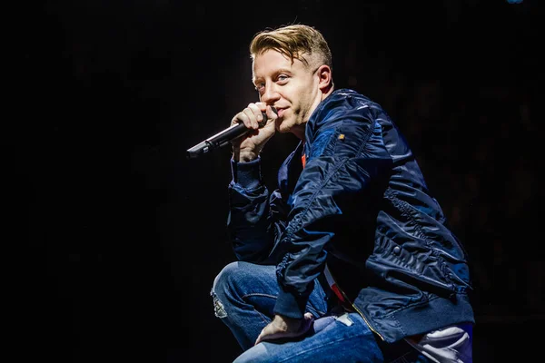 Macklemore Ryan Lewis Performing Stage Music Festival — Stock Photo, Image