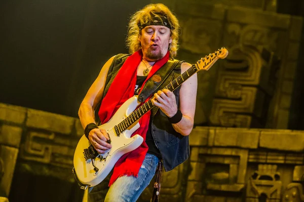 Iron Maiden Treedt Tijdens Muziekfestival — Stockfoto