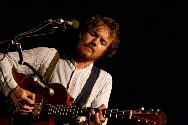 Damien Rice Performing Stage Music Festival — Stock Photo, Image