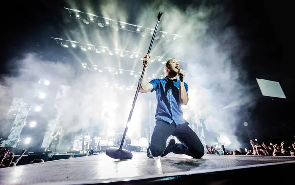 Imagine Dragons Performing Stage Music Festival — Stock Photo, Image