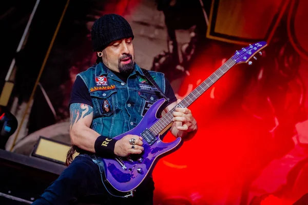 Volbeat Actuando Escenario Durante Festival Música — Foto de Stock