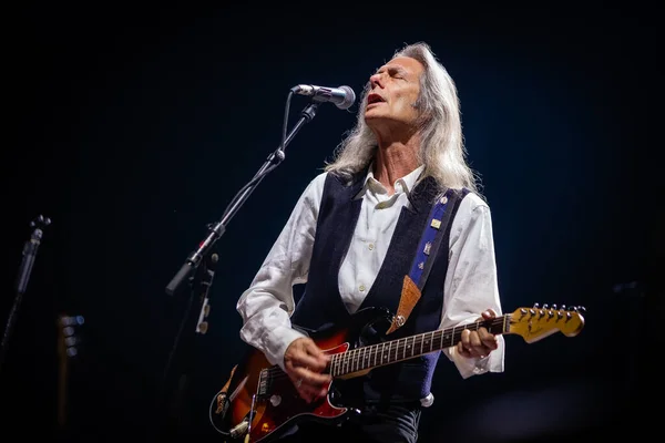 Patti Smith Apresentando Palco Durante Festival Música — Fotografia de Stock