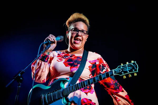 Alabama Shakes Performing Stage Music Festival — Stock Photo, Image